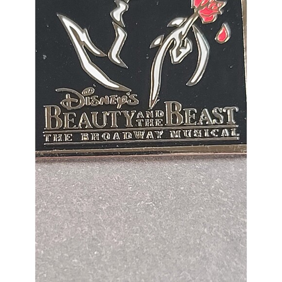Vintage Beauty and the Beast The Broadway Musical Disney Lapel Pin - Picture 2 of 7